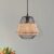Hexagonal Woven Pendant Light for Natural Warmth and Modern Style