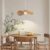 Natural Woven Simple Vintage Straw Hat Pendant Lights