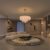 Arvia-Opulent Glow Elegant Glass Chandelier with Adjustable Elegance