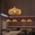 Handmade Wood Pendant Light Fixture – Warm Natural Style Lighting
