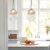 ‍Elegant Nebula Coloured Glass Pendant Light (90% off)