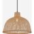 Natural Bamboo Woven Dome Pendant Light for Cozy Spaces