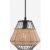 Hexagonal Woven Pendant Light for Natural Warmth and Modern Style