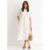 Broderie Cotton Smock Midi Dress