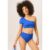 Cobalt Blue One Shoulder Bikini Top