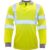 Modaflame Mens Flame Resistant Hi Vis Polo Shirt Long Sleeve