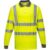 Portwest Hi Vis Cotton Comfort Polo Long Sleeve Shirt