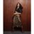 Leopard Printed Satin Midi Dress | Clothing Size: 10