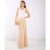 Champagne Satin Maxi Slip Skirt | Clothing Size: 12