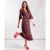 Red Heart Printed Midi Dress | Clothing Size: 8
