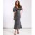 Black Spotty Lace Insert Midi Dress | Clothing Size: 10