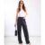 Black Jersey Sequin Trouser | Clothing Size: 10
