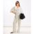 White Stripe Palazzo Trouser | Clothing Size: L