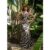 Mono Zebra Print Tie Shoulder Maxi Dress