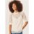 Cream High Neck Lace Loose Fit Blouse