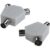 TV Aerial Splitter Male to 2x Female Coaxial Splitter