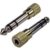 Gold 6.35mm (Male) to 3.5mm (Female) Stereo Adapter