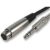 10m XLR Socket to 1/4 Inch Stereo Jack Plug Cable (TRS) Balanced Audio Cable
