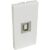 USB Socket Faceplate Module Type B Female Euromod Wall Plate Module