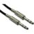 6.35mm Jack Cable 2m Male to Male TRS Nickel Plated