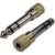 6.35mm Male to 3.5mm Female Stereo Adapter Gold