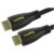 Yellow LED Lit HDMI Cable Braided 5m 4k Ready