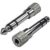 6.35mm Male to 3.5mm Female Stereo Adapter Nickel