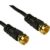 10m F-Type Cable for Satellite Sky Virgin Media Black