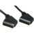 15m SCART to SCART Cable Gold 15m