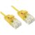 1.5m Slim Gigabit Ethernet Cable CAT6 Low Smoke 2.8mm D Yellow