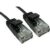 1.5m Slim Gigabit Ethernet Cable CAT6 Low Smoke 2.8mm D Black