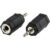 2.5mm Stereo Plug to 3.5mm Stereo Socket Adapter