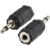 3.5mm Mono Plug to 3.5mm Stereo Socket Adapter