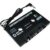 3.5mm Jack to Cassette Adapter – Black
