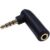 3.5mm (M) to 3.5mm (F) Right Angled Adapter