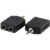 3.5mm Stereo Plug to 2x 6.35mm Stereo Sockets Adapter