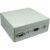 4 Port Metal Box with AV Modular Couplers