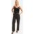 Black Strappy Velvet Cami Top