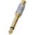 6.35mm 1/4 inch Plug to Phono Socket (RCA) Adapter