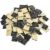 Sealey Self Adhesive Cable Tie Mounts Black 25mm Pack of 100