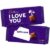 I Love You Dairy Milk Chocolate Bar 180g