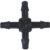 4mm Irrigation Barbed Cross