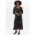 Black Star Smock Maxi Dress