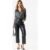 Silver Metallic Plisse Wrap Front Bodysuit