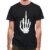 Skeleton Middle Finger classic fit.