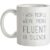 I Wish People Were More Fluent In Silence mug.