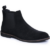 San Diego Black Suede Chelsea Boots