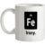 Irony mug.