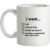 I Want… Queen Lyrics mug.
