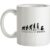 Evolution Of Woman Knitting mug.